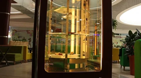 Cake in the rotating display platform, rotating store platform Stock Footage 44474536