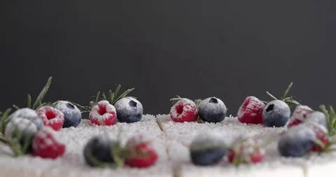 Cake Rotating Stock Footage 113093784