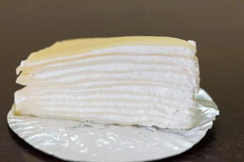 Cake side view Stock Photos