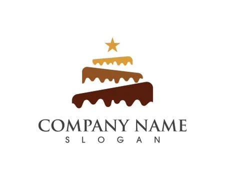 Cake sign icon vector illustration design template Stock Illustration