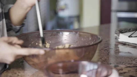 A cake sitting on top of a table Video stock 155455351
