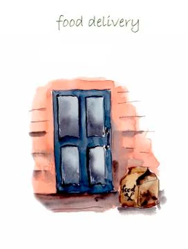 A cake sitting on top of a table Stock Illustration