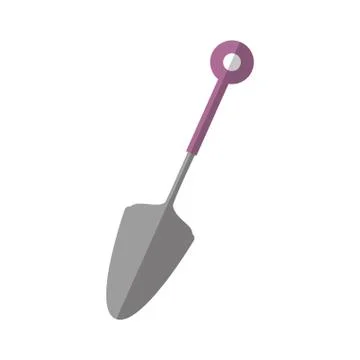 Cake spatula server cooking utensils shadow 스톡 일러스트