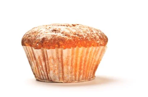 Cake with sugar powder Stock Photos