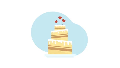 Cake. Sweet dessert Stock Footage 249409543