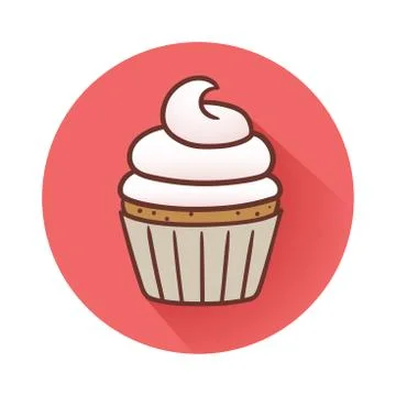 Cake symbol Stock-Illustration