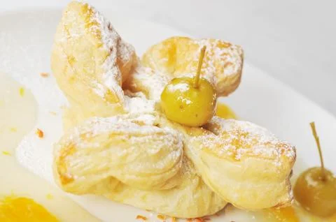 Cake  with  syrup Stock Photos