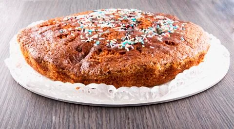 Cake on a table Stock Photos