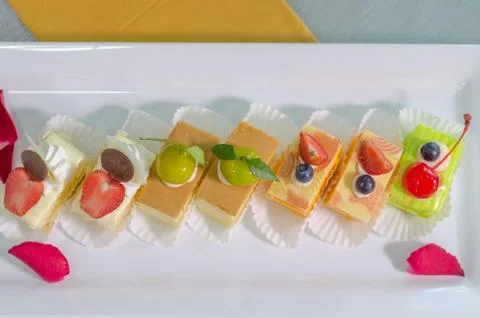 Cake on the table Stock Photos