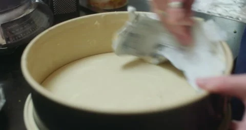 Cake tin Stock Footage 136179855