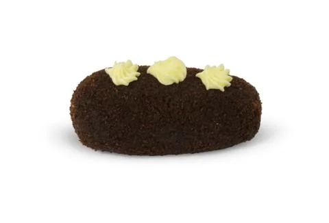 Cake truffle potatoes Stock Photos