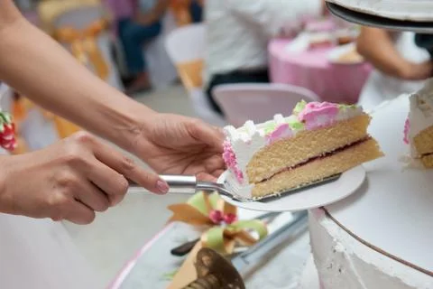 Cake wedding Stock Photos