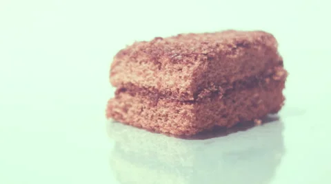 Cake on a white background Stock Footage 59833948