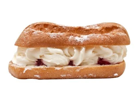 Cake on a white background Stock Photos