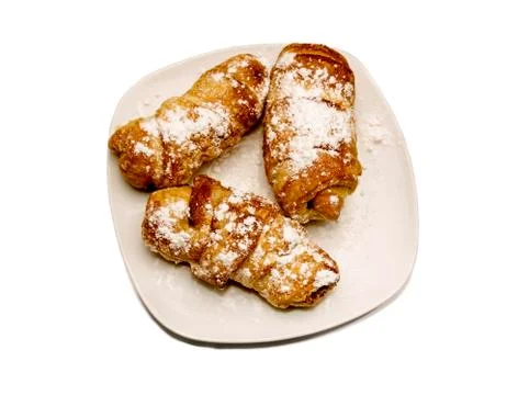 Cake on a white background Foto stock