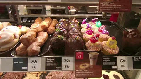 Cakes and Buns 스톡 동영상 59006656
