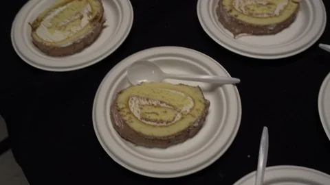 Cakes And The Machine Coffee 스톡 동영상 122245031