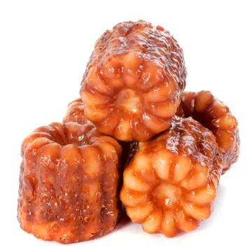 Cakes canneles Stock Photos