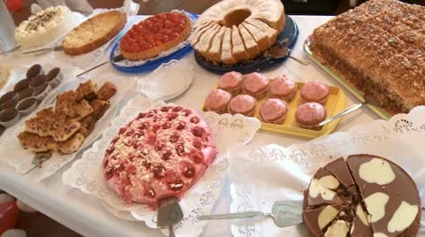 Cakes Stock Footage 11355919