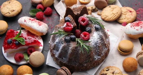 Cakes Stock Footage 235598144