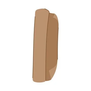 Cakes parchment paper cartoon vector illustration Иллюстрация