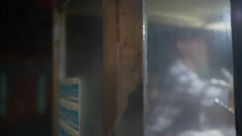 Cakwe traders on the roadside 스톡 동영상 244352315