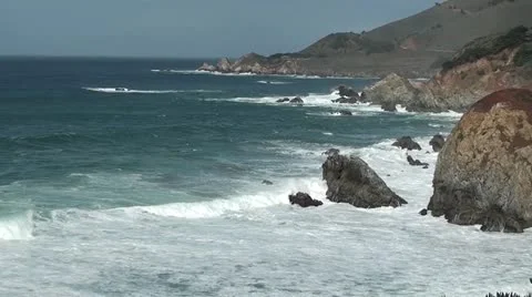 Cal-central-coast 1 Video Stock Footage Stock Footage 22366764