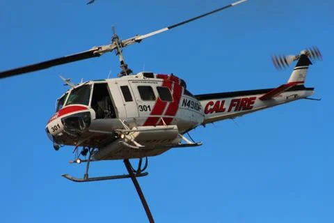 Cal Fire Helicopter Stock Photos