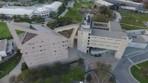 Cal Poly Pomona CLA Building Video stock 310083671
