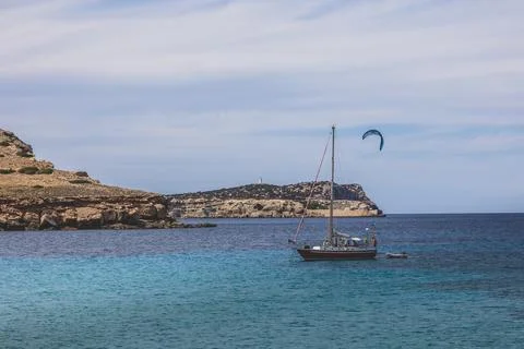 Cala Comte beach Foto stock