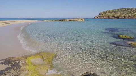Cala Conta beach. Ibiza. Stock-Footage 131553308