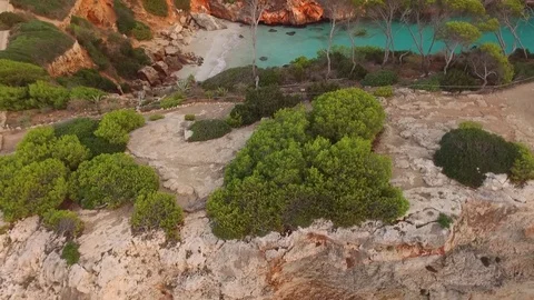 Cala des Moro beach Spain Stock Footage 71268974