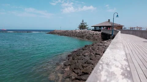 Cala fuste 3 Stock Footage 344171383