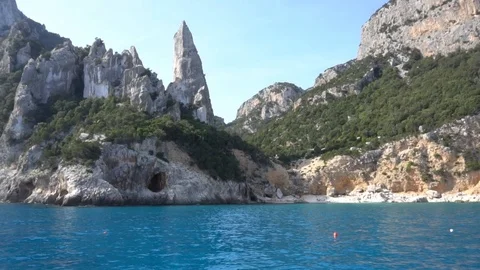 Cala Goloritze Sardinia Stock Footage 95458862