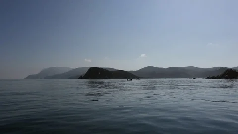 Cala iris bay Stock Footage 122737972