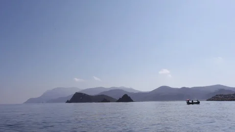 Cala iris, Morocco Stock Footage 122738225