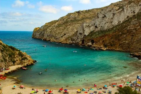 Cala javea 2 Stock Photos
