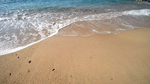 The Cala Llorell in Tossa de Mar, Costa Brava Stock Footage 107182006