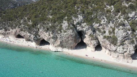 Cala luna - Sardinia 4 Stock Footage 294836655