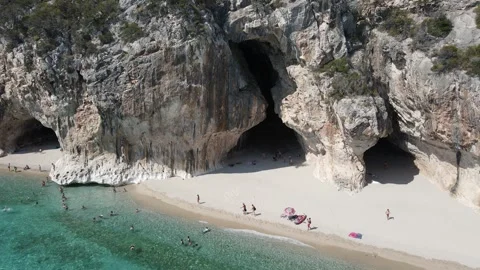 Cala luna - Sardinia Stock Footage 294836480