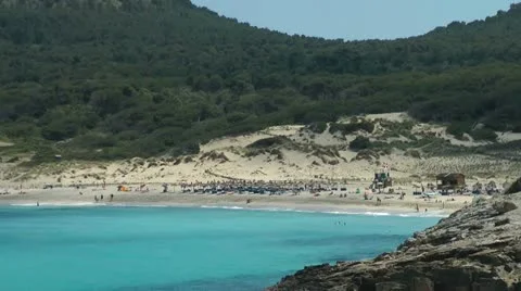 Cala Mesquida, Mallorca Stock Footage 11259580
