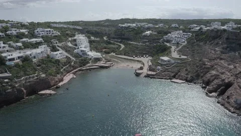 Cala Morell  Ciutadella de Menorca, Menorca Island, Balearic Islands, Spain. Stock-Footage 142891153