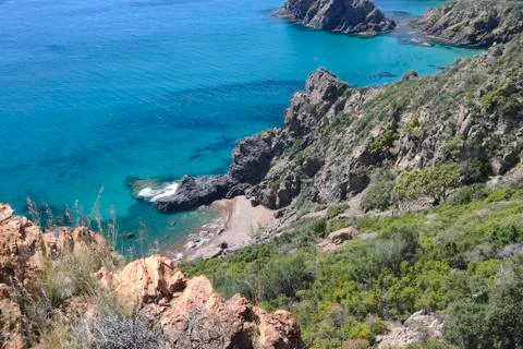 Cala Mudanda Foto stock