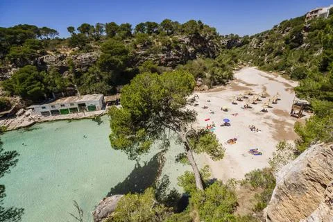 Cala Pi Cala Pi, Llucmajor,comarca de Migjorn. Mallorca. Islas Baleares. S... Stock Photos