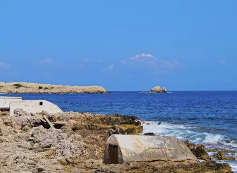 Cala ratjada on majorca Stock Photos