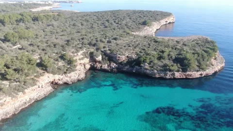 Cala Romantica Mallocra Stock Footage 168009898