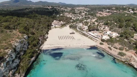 Cala Romantica Mallocra Stock Footage 207702821
