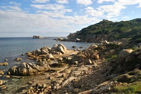 Cala Sa Figu beach Stock Photos