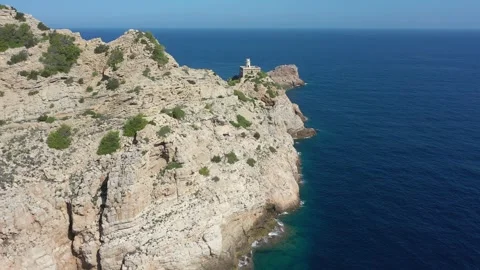 Cala San Vicente Stock Footage 240915928