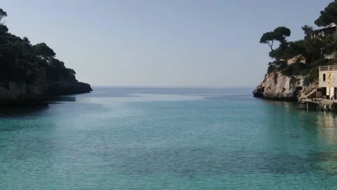 Cala Santany beach in Mallorca Stock Footage 209283864